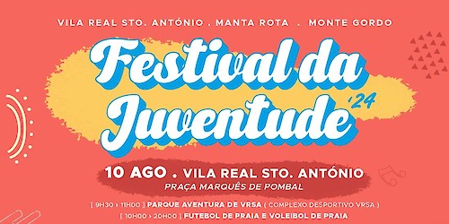 Festival da Juventude regressa a VRSA com três dias dedicados aos mais novos