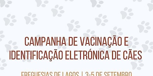 Campanha de vacinação e identificação eletrónica de cães nas freguesias