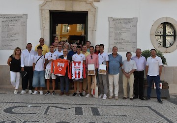 Loulé, “terra de bicicletas”, prestou homenagem à equipa de ciclismo do louletano