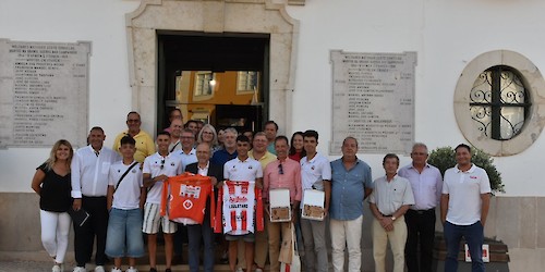 Loulé, “terra de bicicletas”, prestou homenagem à equipa de ciclismo do louletano