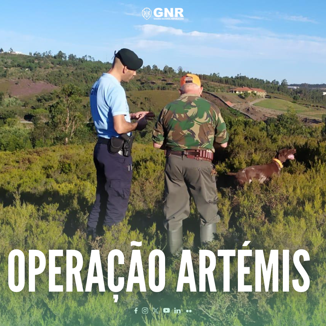 Operação Artémis - Fiscalização ao exercício da caça