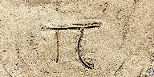 Alunos de Lagos escrevem o Pi na Meia Praia