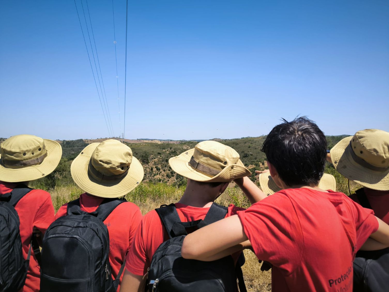 56 jovens vigiaram área florestal do concelho de Loulé