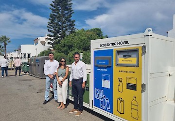 Município de Albufeira instala ecocentros móveis com vista a melhorar a recolha e reciclagem de resíduos