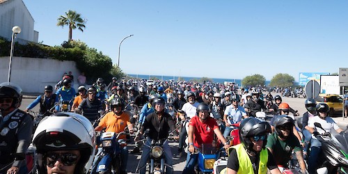 Encontro Solidário de Motorizadas Antigas juntou mais de três centenas na Guia