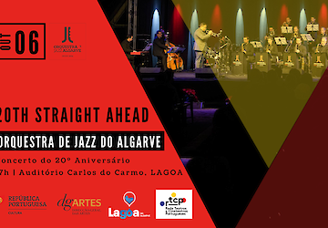 A Orquestra de Jazz do Algarve comemora o seu 20º Aniversário!