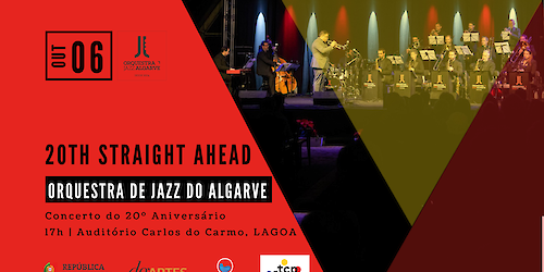 A Orquestra de Jazz do Algarve comemora o seu 20º Aniversário!