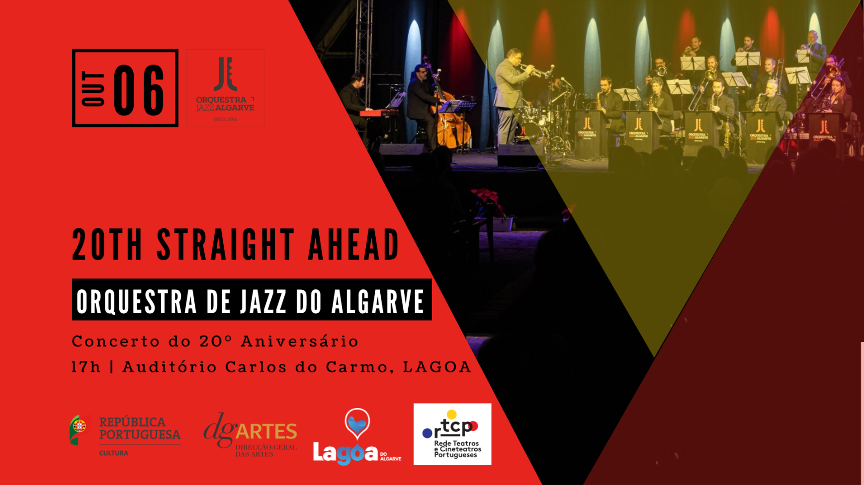 A Orquestra de Jazz do Algarve comemora o seu 20º Aniversário!