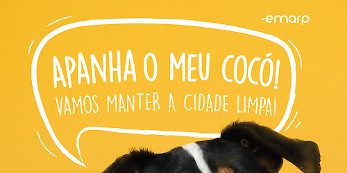 “Seja Cãosciente”-  EMARP Celebra o Dia Mundial do Animal com campanha de sensibilização para a recolha de dejetos caninos e adoção responsável