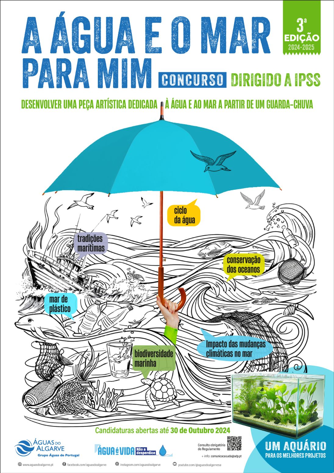 3ª Edição do Concurso "A Água e o Mar para Mim" – Arte, Sustentabilidade e Inclusão