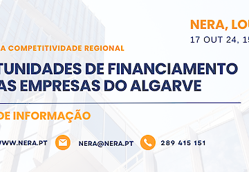 Nera e CCDR Algarve promovem sessão de informação para «potenciar a competitividade regional»