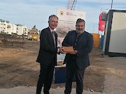 Grupo Mercan Properties assinala a construção do projeto Lagos Marina Hotel com cerimónia de “primeira pedra” - 1