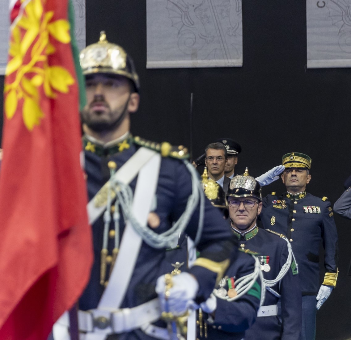 Cerimónia de Juramento de Bandeira do 56.º Curso de Formação de Guardas