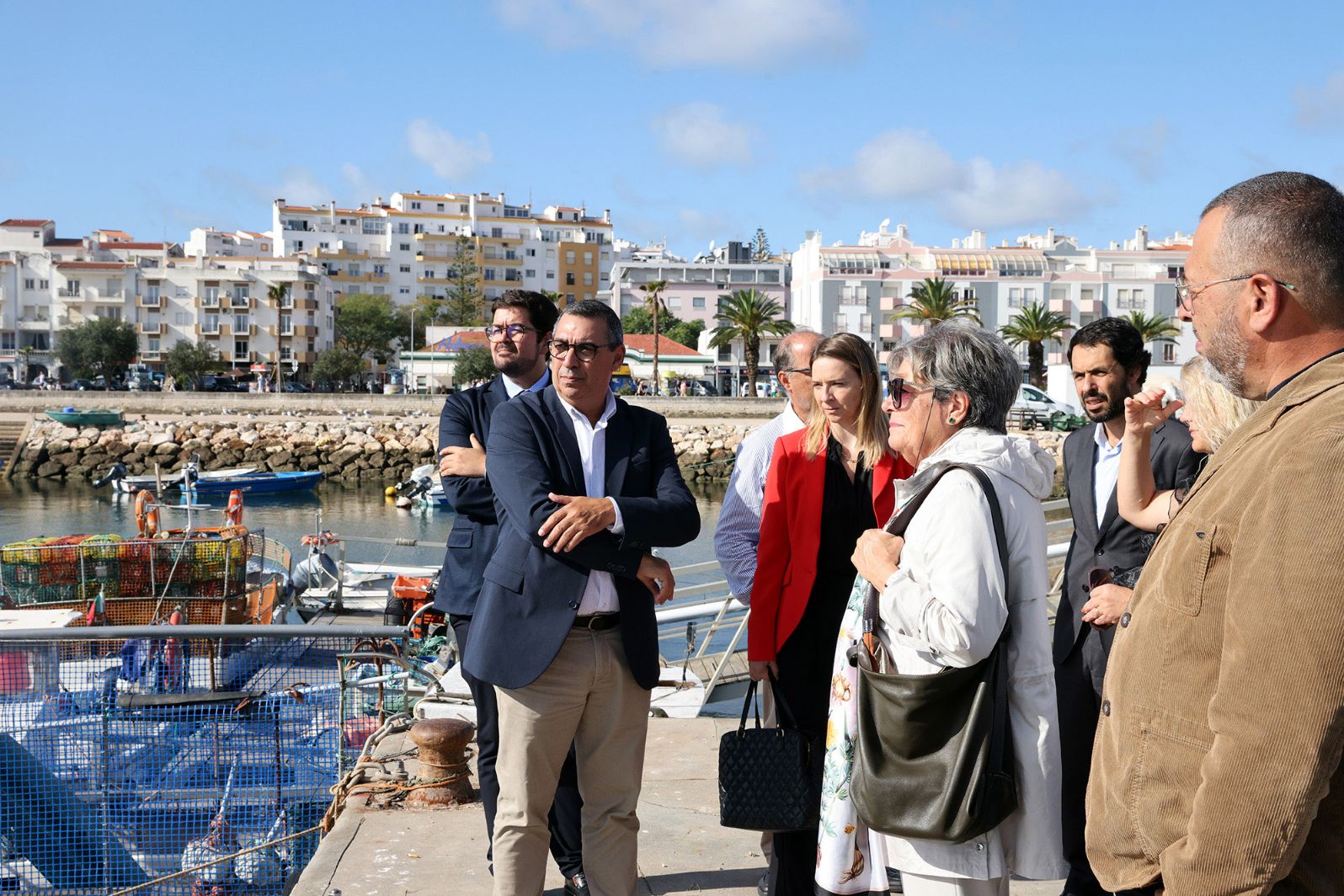 Lagos recebeu a visita da Secretária de Estado das Pescas