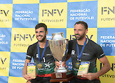 Portugal e Espanha vencem Footvolley World Challenge Albufeira 2024