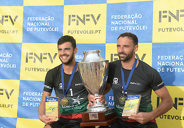 Portugal e Espanha vencem Footvolley World Challenge Albufeira 2024