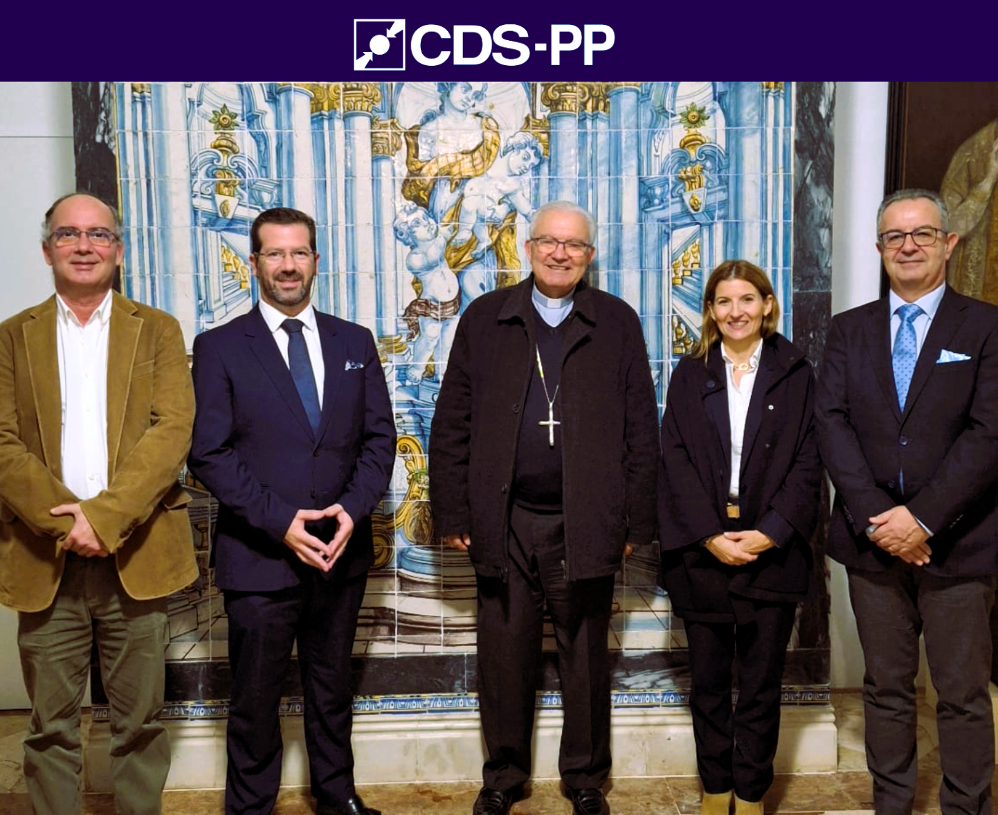 Diálogo aberto e construtivo - CDS-PP Visita Bispo do Algarve