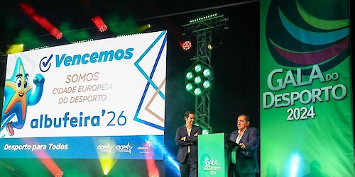 Albufeira vence candidatura a “Cidade Europeia do Desporto 2026”