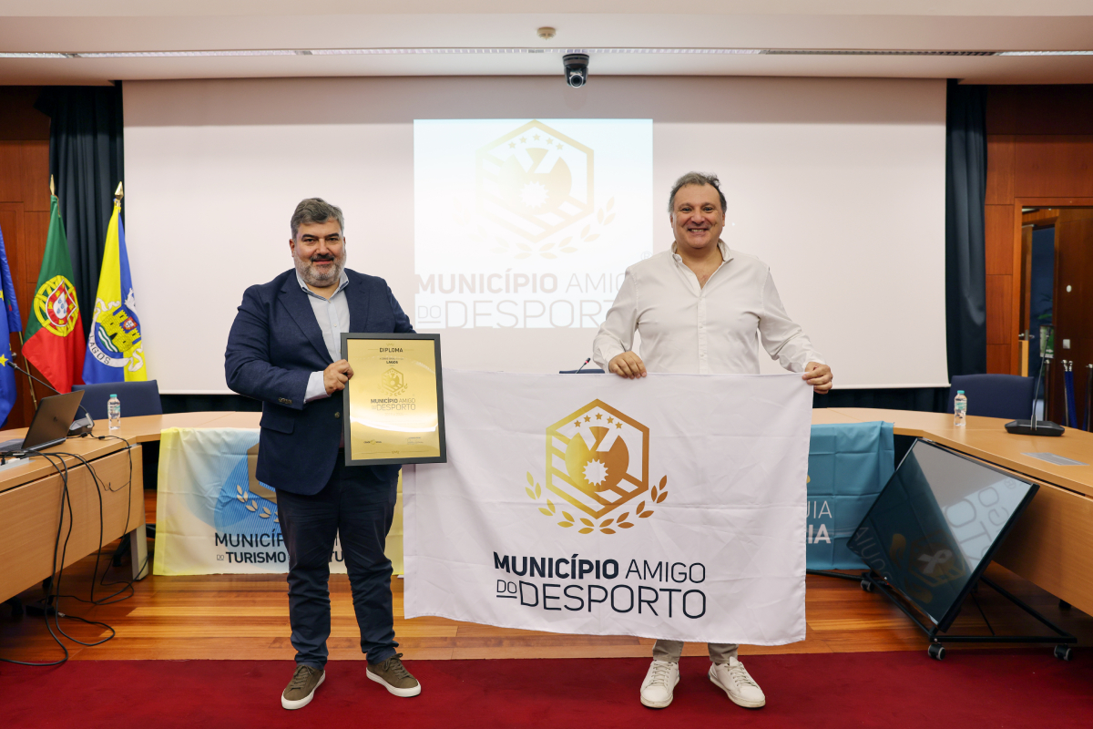 Lagos acolheu cerimónia do programa “Municípios Amigos do Desporto”