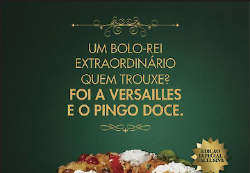 Pingo Doce e a Pastelaria Versailles lançam uma edição especial e exclusiva de bolo-rei