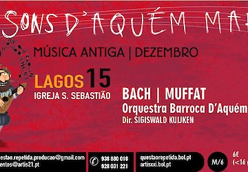 Orquestra Barroca D’Aquém Mar em Lagos com Música Antiga na Igreja de São Sebastião