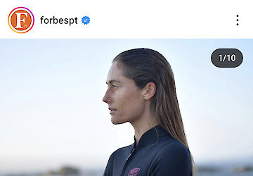 Joana Schenker na lista das mulheres mais influentes do Desporto em Portugal