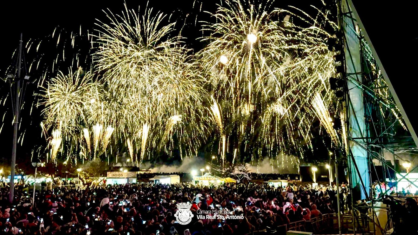 Passagem de Ano em Monte Gordo atrai milhares de pessoas e confirma sucesso absoluto