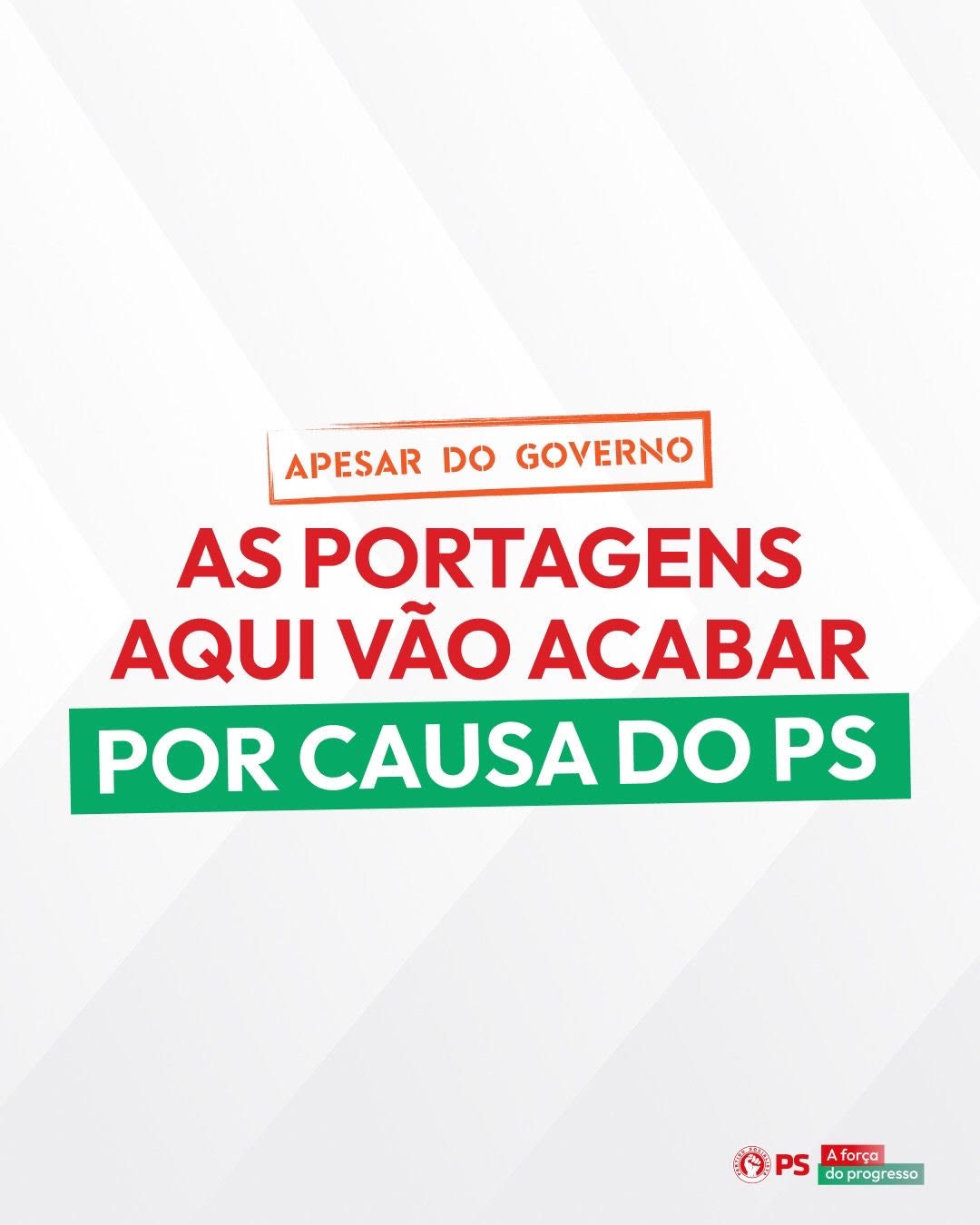 2025 marca o fim das portagens e a conclusão da electrificação da linha de comboio, dois compromissos do PS com o Algarve e os algarvios