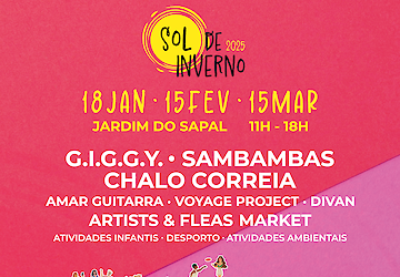 Festival Sol de Inverno - Vem aí o Festival de Inverno do Algarve e começa já em Janeiro!