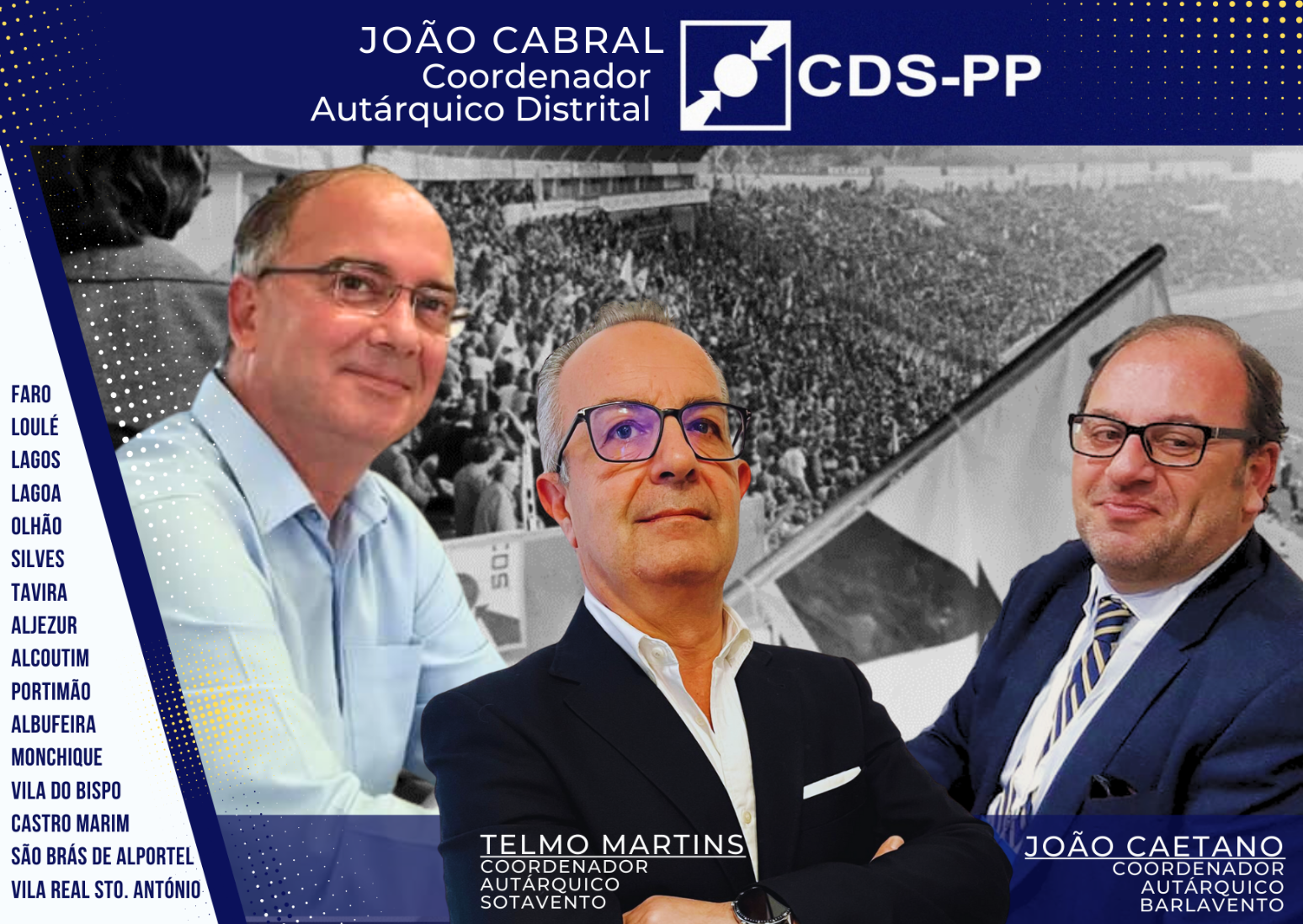 CDS-PP Algarve Reforça Estratégia para as Eleições Autárquicas 2025 com Nomeação de Coordenadores Distritais