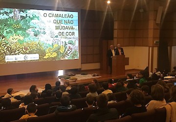 AMAL e ICNF apresentam o caderno pedagógico “O Camaleão Que Não Mudava de Cor”