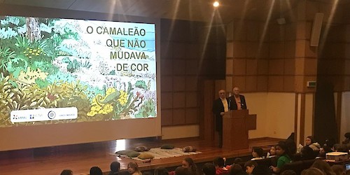 AMAL e ICNF apresentam o caderno pedagógico “O Camaleão Que Não Mudava de Cor”