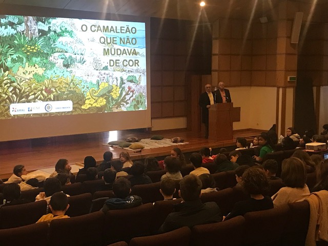 AMAL e ICNF apresentam o caderno pedagógico “O Camaleão Que Não Mudava de Cor”