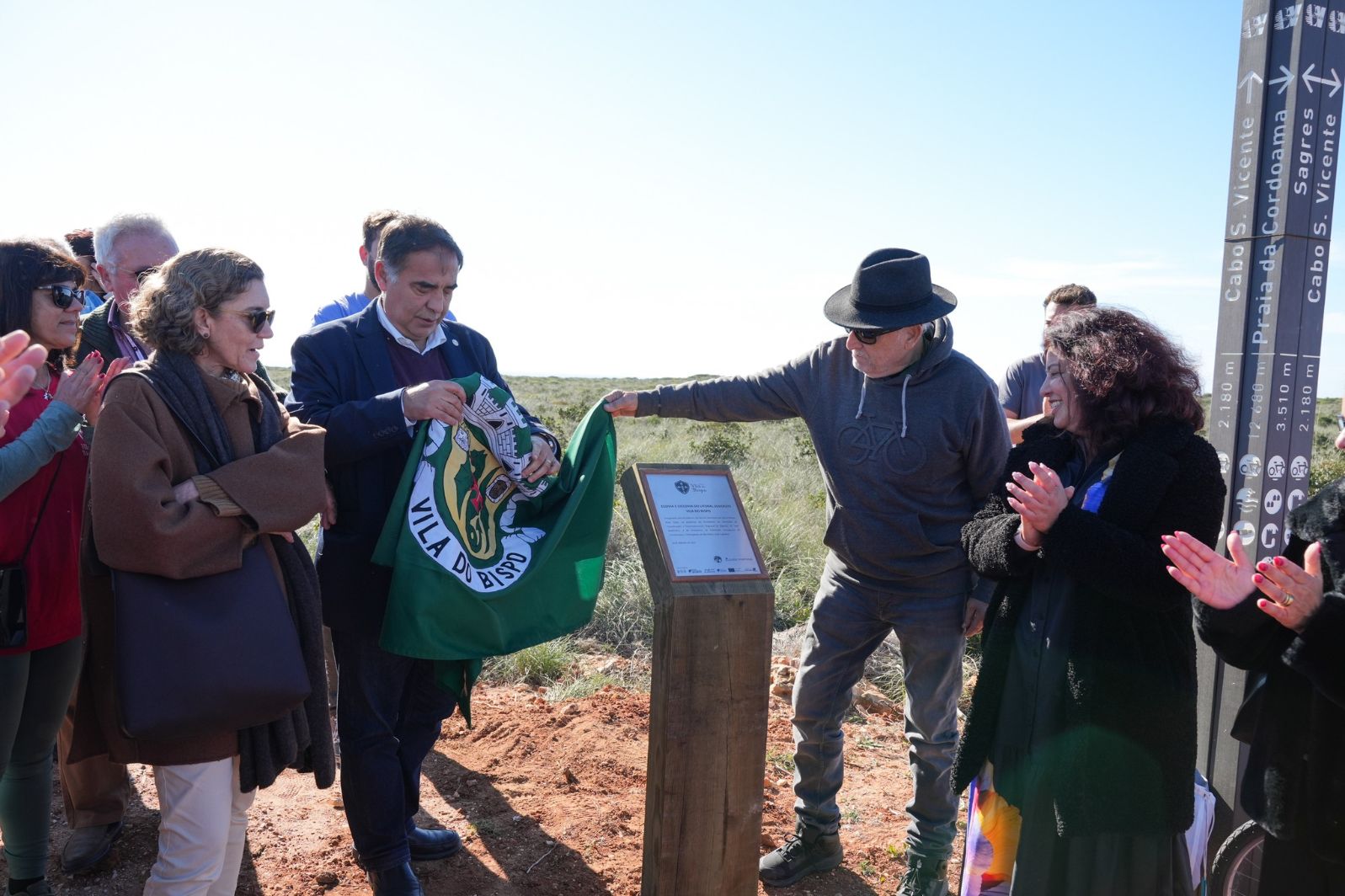 Está inaugurada oficialmente a Ecovia e Ciclovia do Litoral Sudoeste de Vila do Bispo