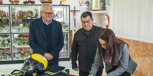 Aniversário dos Bombeiros celebrado com inauguração do Centro Intermunicipal de Proteção Civil e assinatura de Plano Estratégico com mais de 400 mil euros de investimento