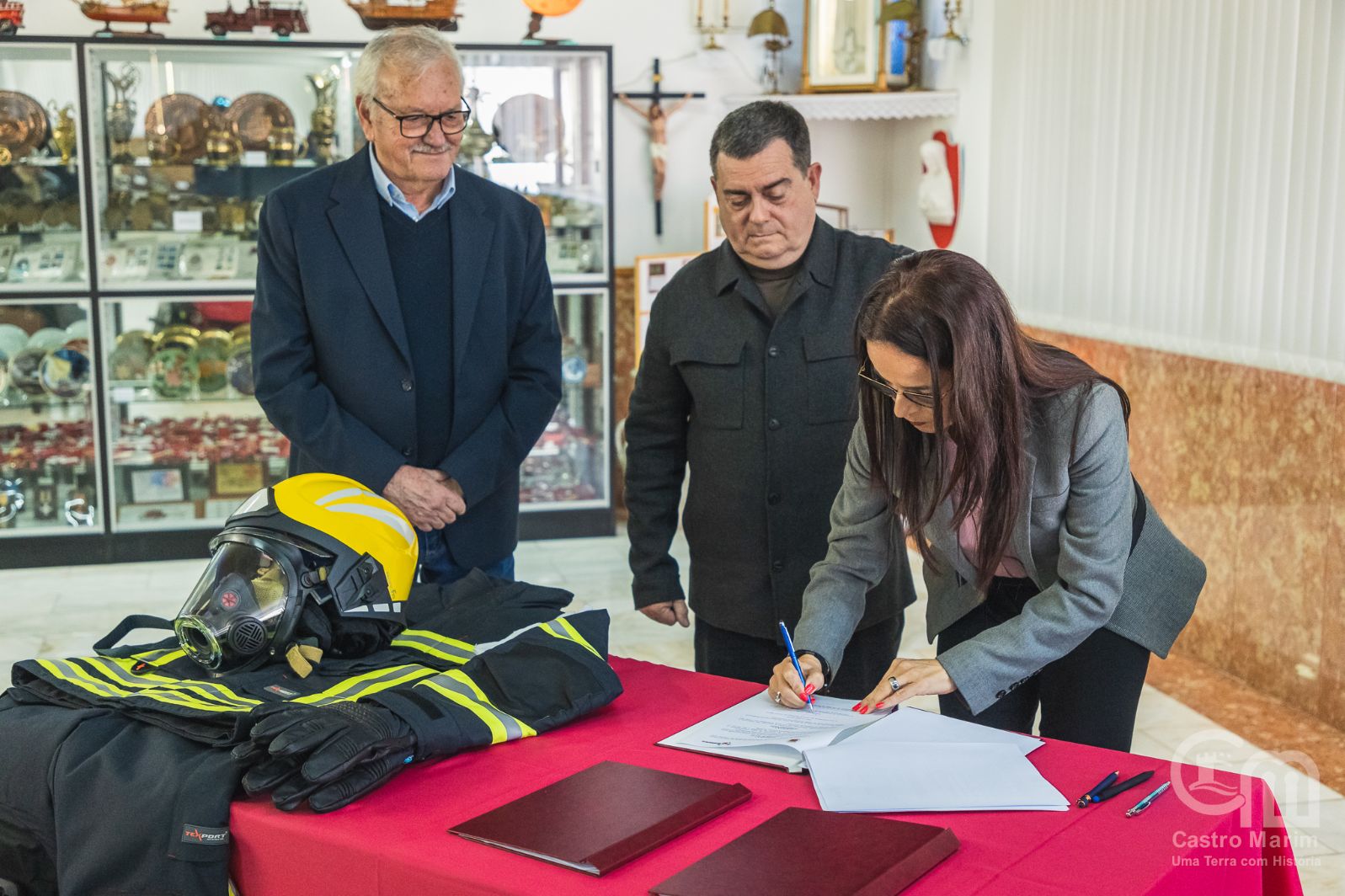 Aniversário dos Bombeiros celebrado com inauguração do Centro Intermunicipal de Proteção Civil e assinatura de Plano Estratégico com mais de 400 mil euros de investimento