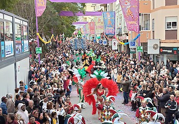 Primeiro dia do Carnaval de Loulé foi seco, mas não foi uma seca