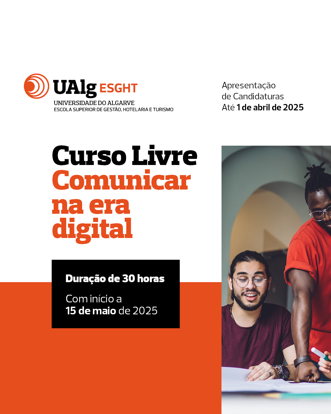 Inscrições abertas para o Curso livre: Comunicar na era digital