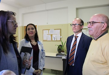 Administração da Unidade Local de Saúde do Algarve visitou o Centro de Saúde de Castro Marim e atribuiu nota de bom desempenho