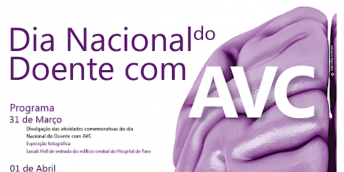 Dia Nacional do Doente com AVC: Faro promove programa de actividades abertas ao público de 31 de Março a 5 de Abril