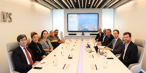 Delegação Brasileira de Goiás em visita ao Porto de Sines