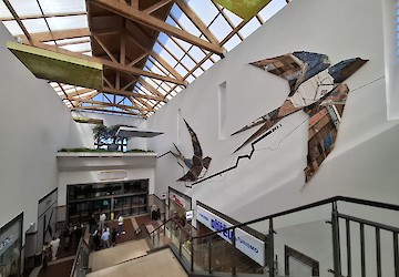 Forum Algarve inaugura escultura de grandes dimensões da autoria de Miguel Martins