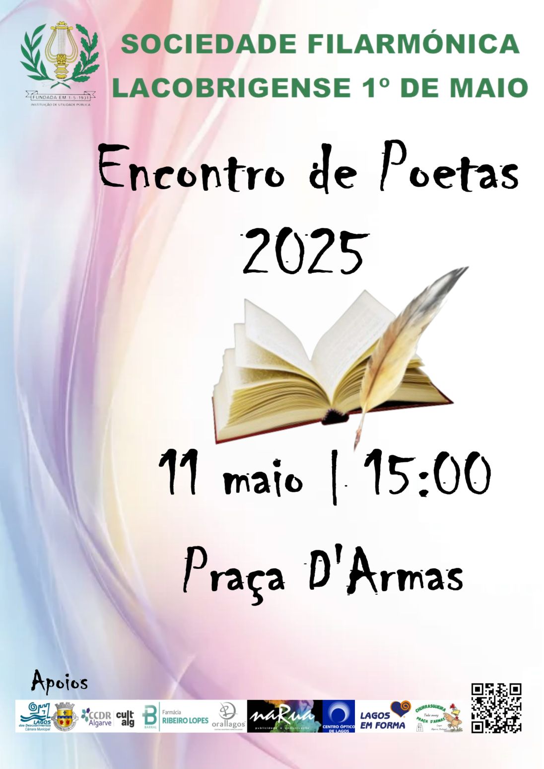 Sociedade Filarmónica Lacobrigense realiza Encontro de Poetas