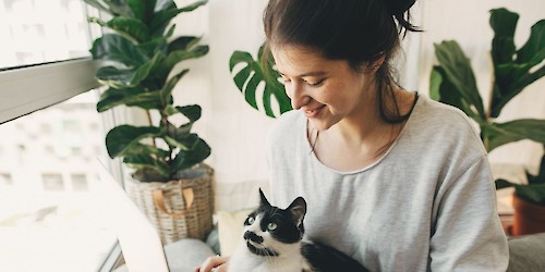 83% acreditam que o seu animal de estimação tem um impacto positivo na sua saúde mental