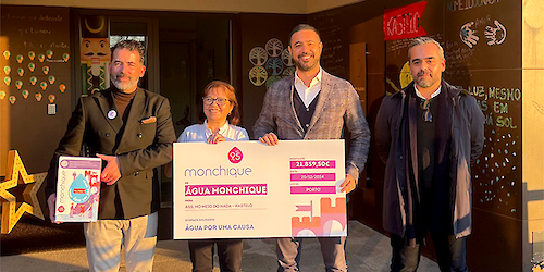 Água Monchique angaria mais de 65 mil euros na campanha “Água Por Uma Causa”
