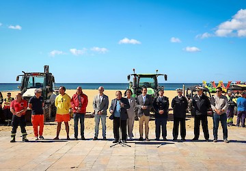 Está oficialmente aberta  a época balnear em Albufeira