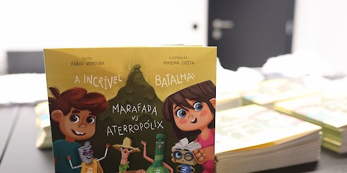 EMARP marca o Dia Mundial da Reciclagem com a apresentação do livro infantil “A Incrível Batalha: Marafada vs Aterropólix” sobre os resíduos Orgânicos
