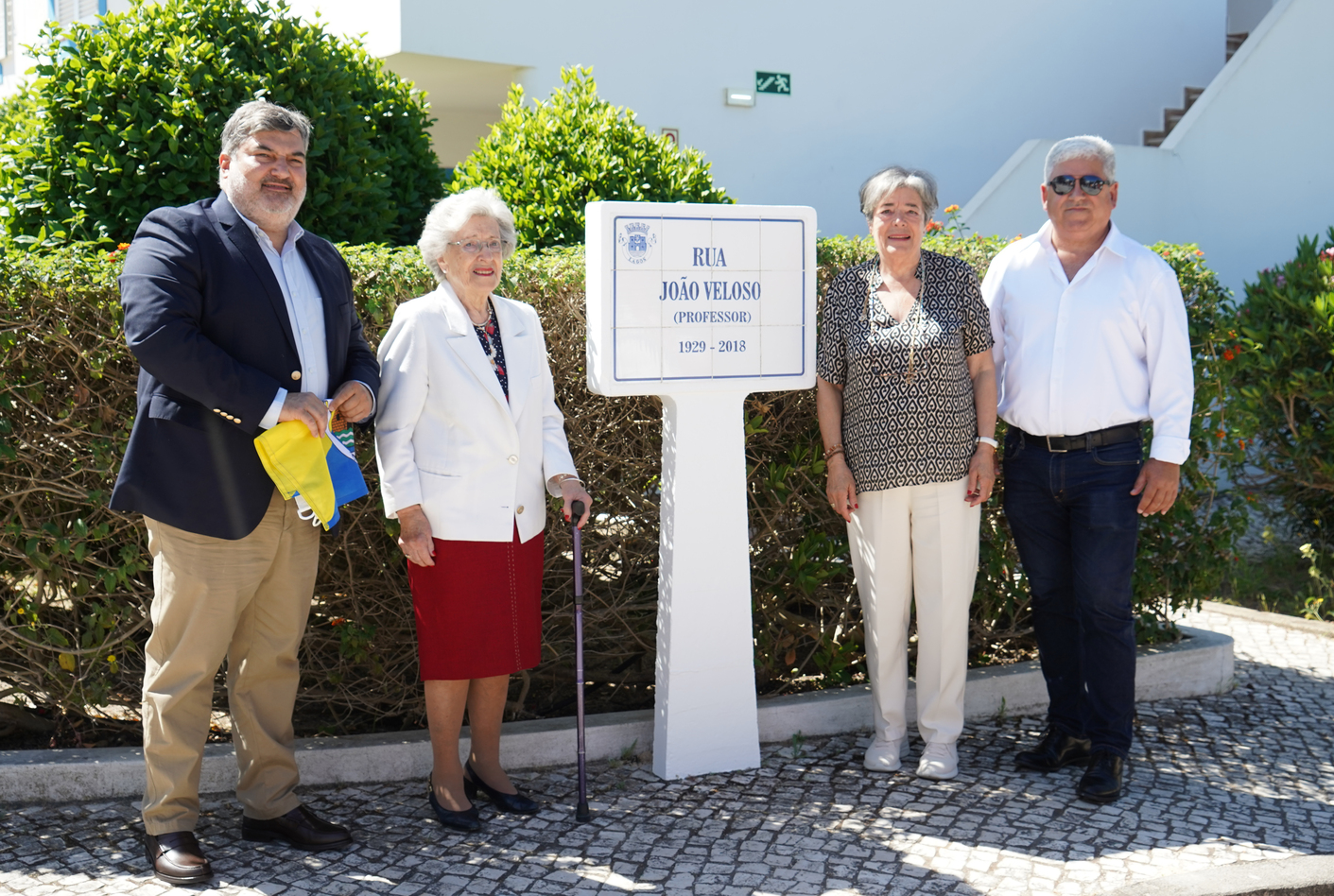 Câmara Municipal de Lagos presta homenagem a quatro personalidades com nova toponímia local