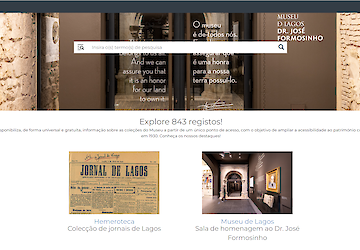 Museu Municipal Dr. José Formosinho de Lagos avança com plataforma digital