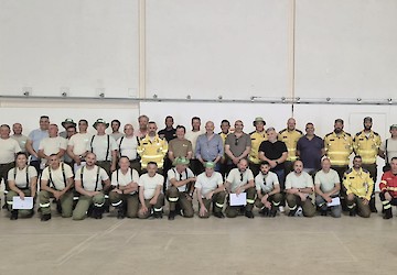 Sapadores florestais recebem formação